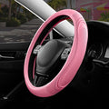 Road Comforts Car Steering Wheel Cover - Microfiber Leather Steering Wheel Wrap Sports 14.5-15 Inch Steering Wheel Cover Non-