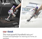 Dyson Car+Boat Handheld Vacuum, Cordless and Lightweight, Cleans Hard Surfaces and Upholstery, 115AW, 2 Power Modes, Up to 50