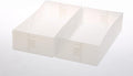 YBM HOME Closet Drawer Organizer for Underwear, Socks, Bras, Ties, Scarves, Foldable Dresser Storage Boxes (Medium Drawer Org