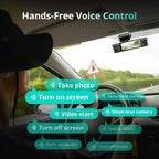 BOTSLAB 4 Channel Dash Cam 3K Front and Rear Inside 560° Coverage with Magnetic Side Cameras Car Camera with 3.18”Touch Scree