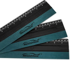 NEWISHTOOL Vinyl Wrap Squeegee for Vinyl, Big Size Wallpaper Smoothing Squeegee, 3 Pack 25CM Decals Squeegee with Ruler & Micro Suede Felt Edge for Sign Making Graphic Window Tint Film Application