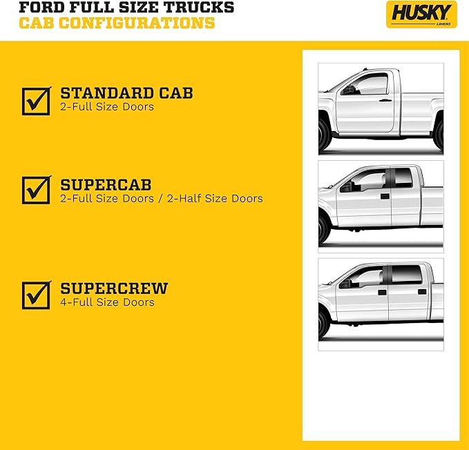 Husky Liners Weatherbeater Frunk Liner | Fits 2022-2025 Ford F-150 Lightning | Frunk, 1-pc. Black - 43341