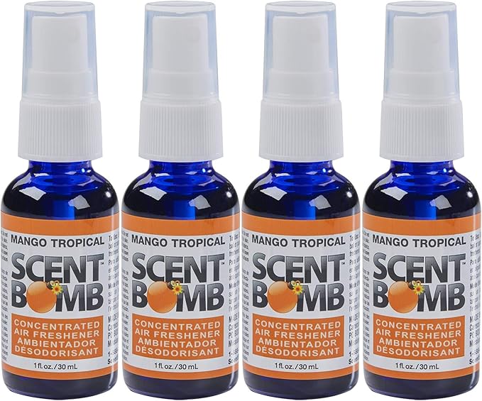 Scent Bomb Air Freshener Spray, Long-Lasting Odor Eliminator - Effective Deodorizer for Home & Car, Fresh Room Spray for Kitc