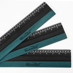 NEWISHTOOL 11.8" Felt Squeegee for Vinyl, 29.8cm Big Size Ruler Squeegee for Wallpaper Smoothing, Sign Making, Car Vinyl Wraps, Window Tint Film Application, Graphic Decals Squeegee Tool - Pack of 3
