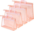 CINPIUK Handbag Dust Bags Clear Purse Storage Organizer for Closet Small to Extra Large Handbags Dust Free Bags Hanging Zippe