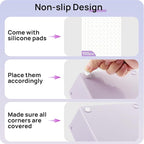 Vtopmart 25 PCS Plastic Drawer Organizers Set, 4-Size Versatile Bathroom and Vanity Drawer Organizer Trays, Storage Bins for 