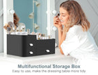 Cologne Perfume Organizer With Drawers,Large Perfumes Vanity Countertop Storage,Perfume Stand for Cologne, Deodorant, Beard, 