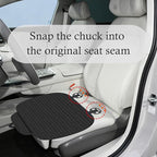 Car Seat Covers Front Seats,Non-Slip & Breathable Car Front Seat Cover with Lattice Design,Universal Bottom Seats Covers for 