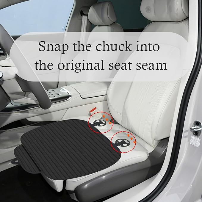 Car Seat Covers Front Seats,Non-Slip & Breathable Car Front Seat Cover with Lattice Design,Universal Bottom Seats Covers for 