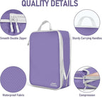 4 Set Compression Packing Cubes, Suitcase Organizer, Lightweight Travel Essentials, Compression Bags For Travel Accessories L