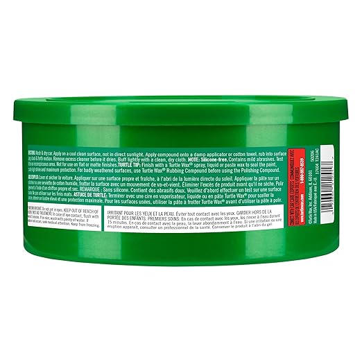Turtle Wax T241AC Polishing Compound, 10.5 oz, Paste White