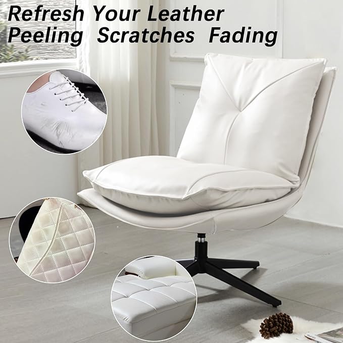 Leather Recoloring Balm, Leather Color Restorer Conditioner, Leather Restorer for Couches Paint, Leather Scratch Remover, Scr