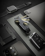 Key Organizer Compact Key Holder Metal Key Chain Minimalist key case key holder for keychain Secures 1-5 Keys
