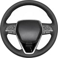 MEWANT Hand Sewn 3D Style Steering Wheel Cover for Toyota Camry 2018-2019/Toyota Avalon 2019/Toyota Corolla 2019-2020/Toyota RAV4 2019 Steering Wheel Accessories