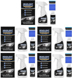 Dodorado Headlight Restoration Kit – No Sanding Required, Fast Cleaning & Ceramic Coating, Restores Yellowed Hazy Headlights 