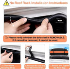 21 Cubic Ft Rooftop Cargo Carrier, Waterproof Car Roof Bag for Vehicles with or Without Rack, Soft Roof Top Luggage Bag for Travel, Camping, Moving(Soft car roof Bag, 21 Cubic feet)