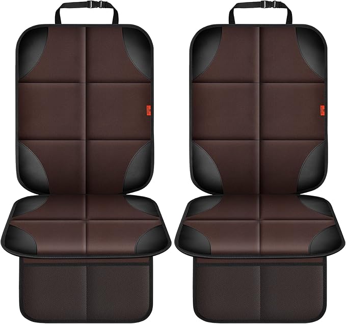 Car Seat Protector 1 Pack Car Seat Cushion Mat Thickest Padding,Waterproof 600D Fabric Car Seat Covers for Non-Slip Backing M