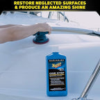 Meguiar’s Marine/RV One Step Compound, M6732, Removes Oxidation, Stains, Scratches, and Water Spots, Restores Color and Shine to Fiberglass Gel Coat Finishes, Christmas Gift Ideas for Car Dads, 32 Oz