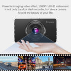 Dash Cam Front and Rear, Dash Camera for Cars with 32G Card Super Night Vision, Car Dash Cam 1080P Dashboard Camera with G-Se