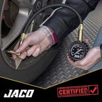 JACO EliteProPlus Tire Pressure Gauge with Dually Air Chuck - 160 PSI