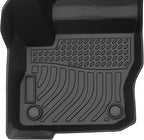 Car Floor Mats for 2012-2018 Ford Focus, All Weather TPE Rubber Custom Fit Car Mats Front & Rear 2 Row Mats, Black(2012-2018 Focus)