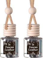 C&E Craft Co Hanging Car Air Freshener Diffuser 2 Pack, Long Lasting Fragrance Oil Car Freshener, Glass Bottle Auto Air Fresh