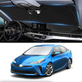 Custom Fit Prius Windshield Sunshade for 2010-2022 Toyota Prius Hatchback Accessories (Not for Prius C or Prius V) Front Window 210T Reflective Shield Cover for Windshield Sun Visor Protector