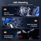 ANCEL AD610 Pro ABS SRS OBD2 Scanner, ABS Bleeding, SAS Calibration, ABS, Airbag, EPB, Oil Reset, Full OBD2 Functions, AutoVIN