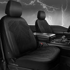 CAR PASS Waterproof Car seat covers Front Seats covers Neoprene Wetsuit, All-Weather Non-Slip Durable, Universal Fit for SUV 