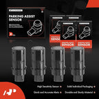 A-Premium 4-PC Reverse Backup Parking Assist Sensor Compatible with Select Land Rover Models - Range Rover Sport 2006-2009, L
