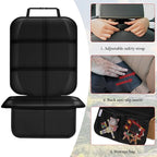 Meolsaek Car Seat Protector for Child Car Seat, Durable 600D Fabric Waterproof Car Seat Cover with Thick Pad Non-Slip Backing