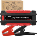 Nilight 2000A Car Battery Jump Starter for Up to 8.0L Gas & 7.0L Diesel Engines 12V Portable Jump Start Booster Pack Jump Box with Jumper Cables DC Output and LED Light
