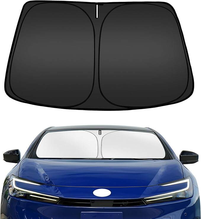ARISMOTOR Windshield Sun Shade for Toyota Prius/Prius Prime Hatchback 2023-2025 2026, Custom Fit Foldable Front Window Sunshade Sun Visor Protector, Block UV Rays Keep Your Car Cooler