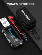Jump Starter 5000A, 12V Car Battery Jump Starter with USB Quick Charge (Up to 10.0L Gas or 9.0L Diesel Engine), Battery