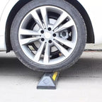 Parking Stopper for Garage, Rubber Parking Space Limiter and Locator, Car Reverse Stopper, Garage Parking Aid and Accessories