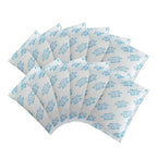 50 Gram 10 Packs Silica Gel Packets - Desiccant Packs for Storage, Food Safe Desiccant for Safes Moisture Control for Foods, 