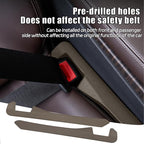 2PCS Car Seat Gap Filler, Soft Foam Leather Seat Side Gap Filler Plug, Fill The Gap Between Seat and Console, Stop Things from Dropping, Universal Interior Car Accessories (Brown)
