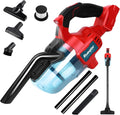 Cordless Vacuum Cleaner Compatible with Milwaukee 18V Battery, 5 in 1 Handheld Electric Vacuum with 400W Powerful Motor, 46 C