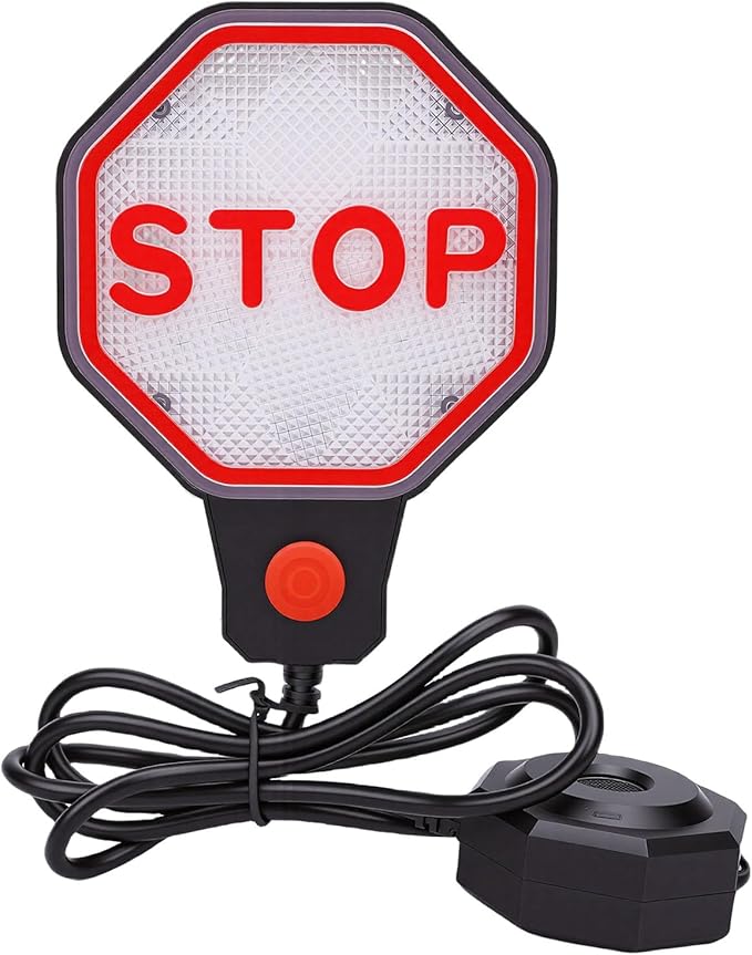 Garage Parking Sensor, Adjustable Garage Parking Aid, with Red Yellow Green LED Display, Set Stop Distance 6in to 6 Ft, Car Stop Assistant Indicator for Car SUV Pickup