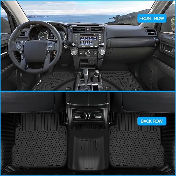 Nilight TPE Floor Mats for Mazda CX5 (CX-5) 2017 2018 2019 2020 2021 2022 2023 2024 2025 All Weather Custom Fit Heavy Duty Floor Liners