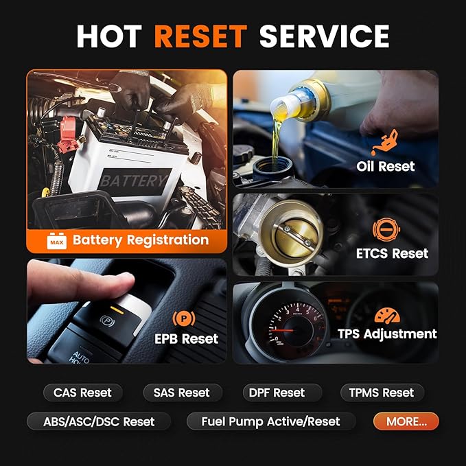 ANCEL BM700 PRO Fit for BMW Scanner - Battery Registration Tool, Code Reader for BMW/Mini/RR, Advanced OBD2 Scanner Auto V-I-N,