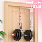 Over The Door Hooks, Metal Door Hooks for Hanging, Over The Door Purse Organizer for Coat Hanger, Back of Shower Door for Han