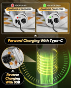 Saker Car Vacuum Portable 6-in-1 Handheld Cordless Vacuums, 20000PA Suction, 7800mAh Blower, Window Breaker, Seatbelt Cutter 