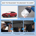 Sun Shade Sunshade for 2021-2024 2025 2026 Kia K5, GT-Line, GT, Sedan Windshield Cover, 4-Layers Sun Shield 250T Silver Coating Sun Visor Foldable Window Shade Blocks UV Rays Car Accessories