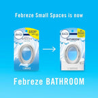 Febreze Bathroom Air Freshener Odor-Fighting for Small Spaces Scented Plug In Alternative Long-Lasting for Home and Bathroom 