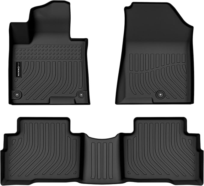 Auxko All Weather Floor Mats Fit for Kia Sportage Hybrid 2023 2024 2025 2026 TPE Rubber Liners Accessories All Season Guard Odorless Floor Mats