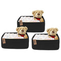 COMFY-HOMI 13" x 8.5" x 5.1" Storage Baskets for Organizing | Cotton Rope Woven Basket | Toy Storage Bin Box | Basket for She