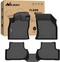 Nilight TPE Floor Mats for Volkswagen VW Golf GTI Golf R 2022 2023 2024 2025, All Weather Custom Fit Heavy Duty Floor Liners