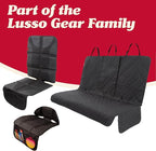 Lusso Gear Car Seat Gap Filler (2 Pack) - Stop Dropping Between Seats - Universal Fit for Car, Truck, SUV - Block the Gap between Seat Console