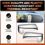 ACLONG Chrome Mirror Cap Cover Trim Left Driver Side & Right Passenger Side Rearview Side Mirror Covers Fit for Chevy Silverado 1500 GMC Sierra 1500 2019 2020 2021 2022 2023 2024 2025-1 Pair